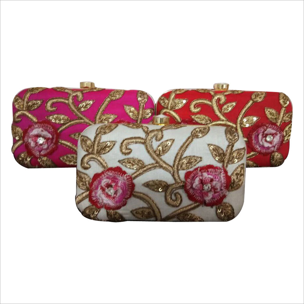 Ladies Beaded Clutch