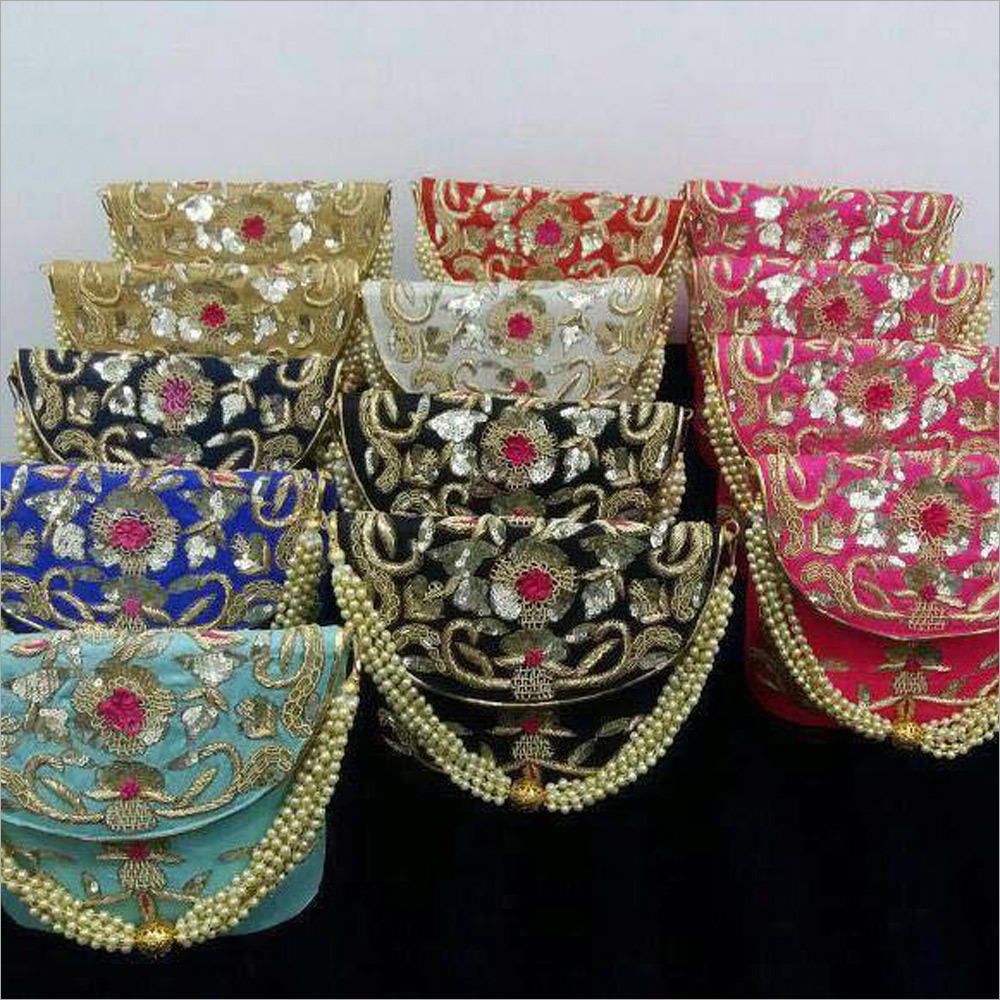 Multicolored ladies Clutch