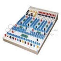 Digital Ic Trainer Kit - 28 Pin Zif Socket, 16 Pin Zif Socket, 10 Input Switches, Built-in Power Supply +5v/+12v/-12v | High Bright Leds, Ttl Clocks & 2 Digit Bcd Display