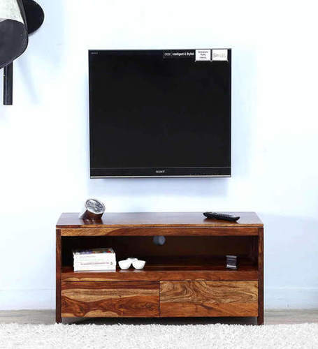 Handcrafted Unit in Walnut Finish by Wudstuk By APPU ART AND HANDICRAFTS