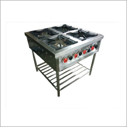 Comercial 4 Burner Gas Range