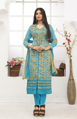 Pakistani Designer Semi-Stitched Salwar Suits