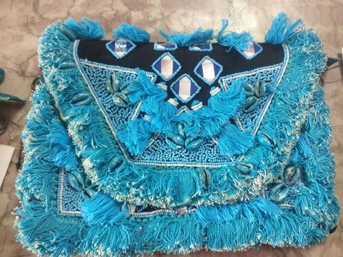 Blue Ladies Clutches Banjara Bags