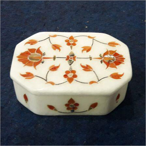 White Soft Stone Box