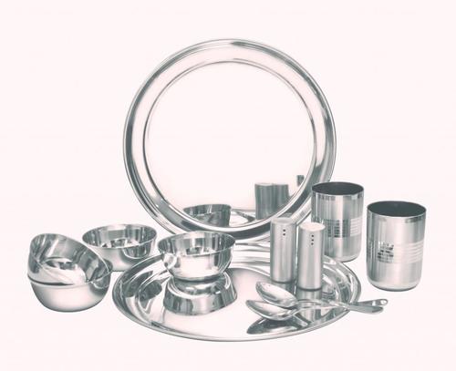 DINNER SET ELEGANCE PLAIN 11 PCS