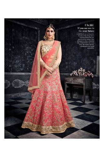 Pink Heavy Bridal Lehenga
