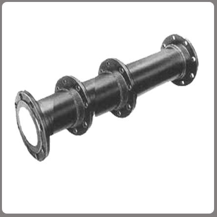 Black D.I. Flanged Puddle Pipe