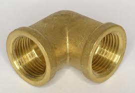 BRASS ELBOW FEMALE - Sizes 1/8" to 1", 90 Degree Bend, Corrosion Resistant, Durable, Reliable
