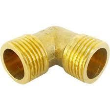 BRASS ELBOW MALE