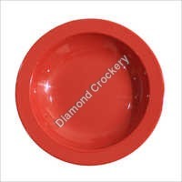Diamond Bowl Orange Color