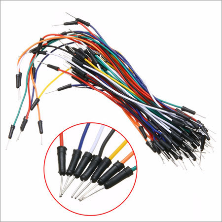 Breadboard Wire Male to Male - Copper PVC, Multicolored, 22-28 AWG | Easy Connection, Durable, Reliable Contact