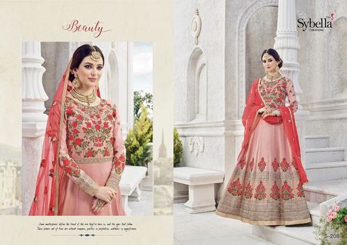 Bluecheri Silk Party Wear Salwar Kameez