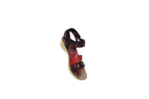 Red Ladies Pu Sandals