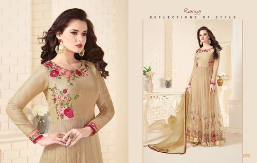 Party Wear Silk Designer Salwar Suit