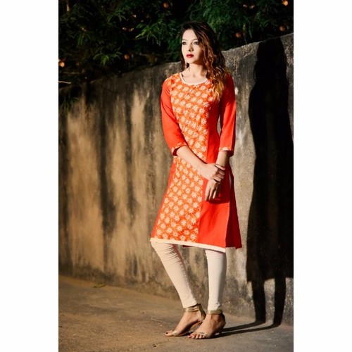 Designer Kurti Bust Size: 18.5 Inch (In)