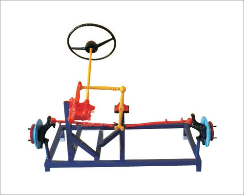 Worm And Roller Type Steering System ( Actual Working Model )
