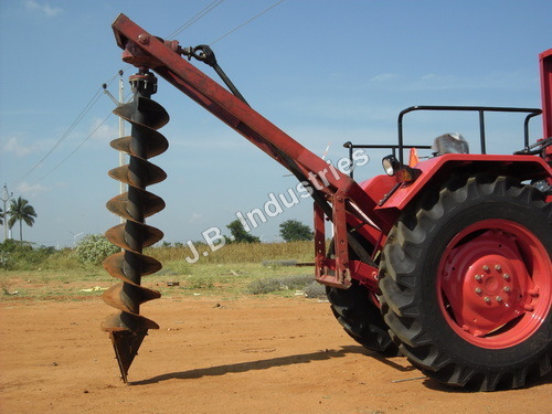 Tractor Operated Pit Digging Machine