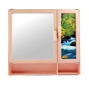 17416 Bathroom Cabinet S-Shelf Pink