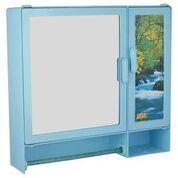 17416 Bathroom Cabinet S-Rod Blue