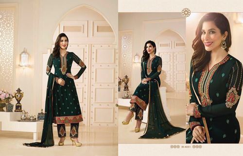 Black Georgette Party Wear Salwar Suit