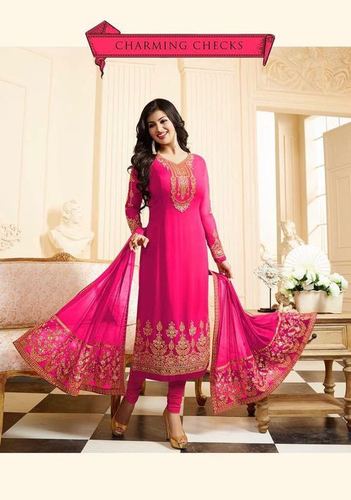 Gajari Georgette Designer Salwar Suit