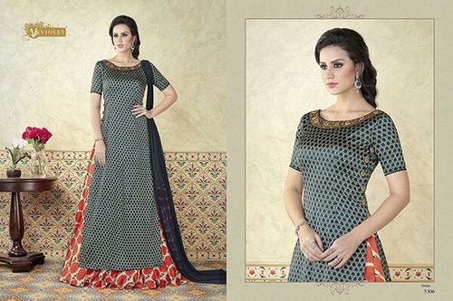 Indo Western Style Salwar Suit