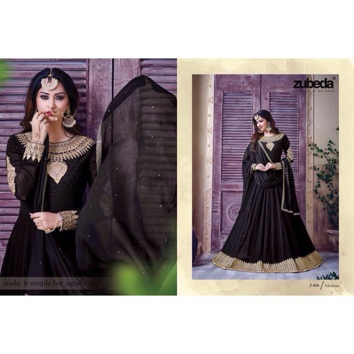 Black Designer Party Wear Suit