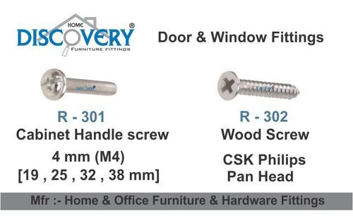 Cabinet Handle Screw