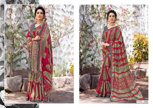 Pashmina Printed Designer Saree