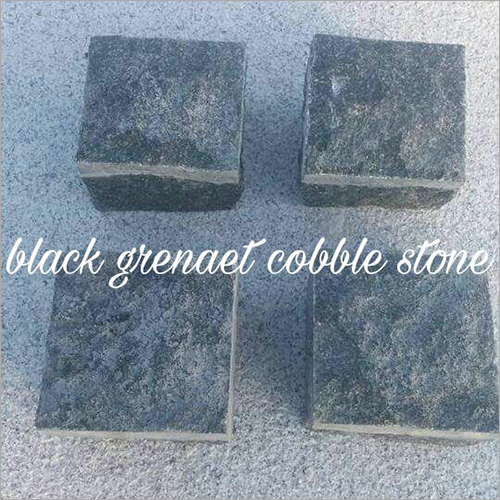 Black Granite Cobble Stone