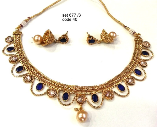 Copper Alloy Necklace Set