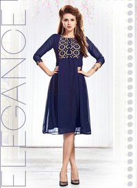 Embroidered Party Wear Kurti