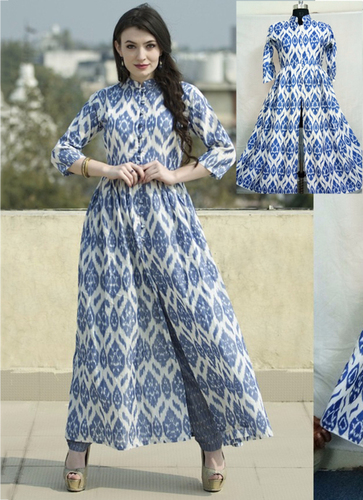 Gown style kurti