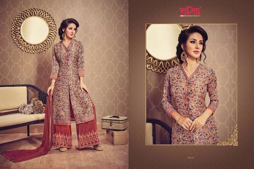 Palazzo Style Salwar Suit