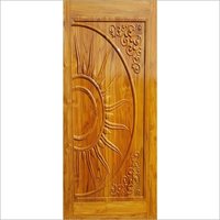Teak Wood CNC Door