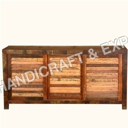 Sliding shutter door sideboard