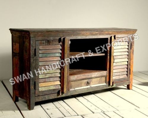 Reclaimed wood 2 door sideboard