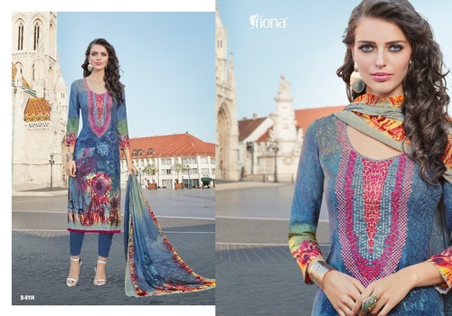 Digital Printed Designer Salwar Suit