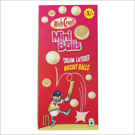 Cream Layered Biscuit Balls
