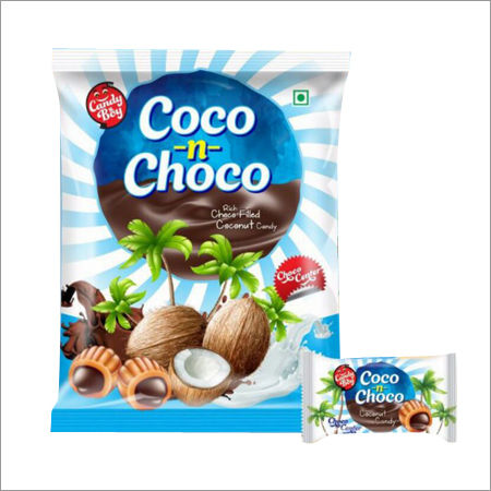Choco Filled Coconut Candy