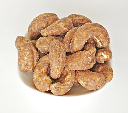 Brown Creamy Chocolate Cashew Nuts