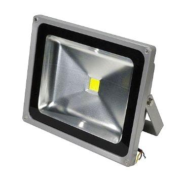 AC Flood Light - Aluminum, 15x10x5 cm, 6500K, 5000lm, 50W, IP65 | Bright, Energy Saving, Durable, Weatherproof, Easy Install