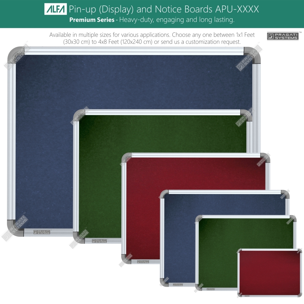 Alfa Heavy-duty Pin-up Boards (Display Boards)