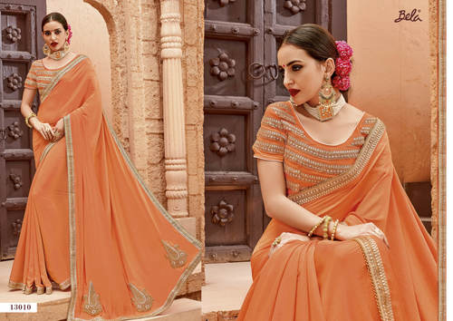 Designer Saree For Festival