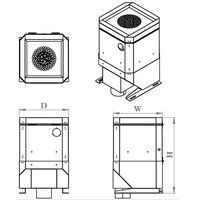 1.5HP CNC Mist Smoke Fume Collector