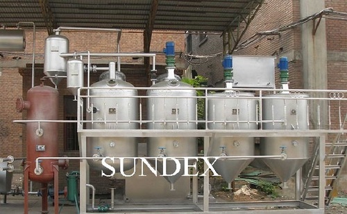 Vegetable Oil Mill Plant - Material: Metal