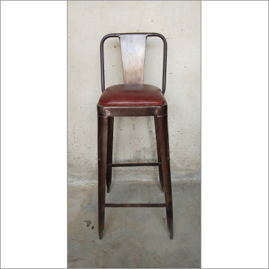 Distressed Finish Bar Chair