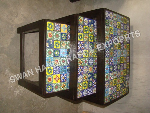 Handmade Nesting Stool Set