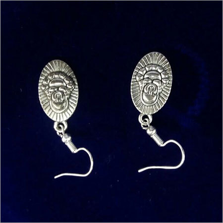 Handcraft Jewellery - Silver Alloy, 2x1 cm, Fishhook Closure | Elegant Design, Unique Style, Durable Material, Handmade, Dangle