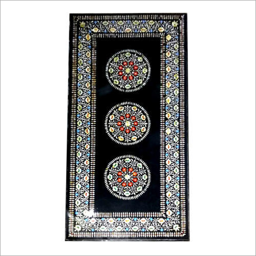 Marble Inlay Dining Table Top By ZAHAB MARBLE ARTS